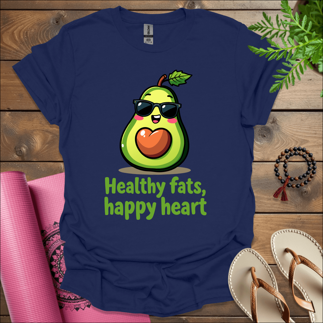 Healthy fats, happy heart T-Shirt