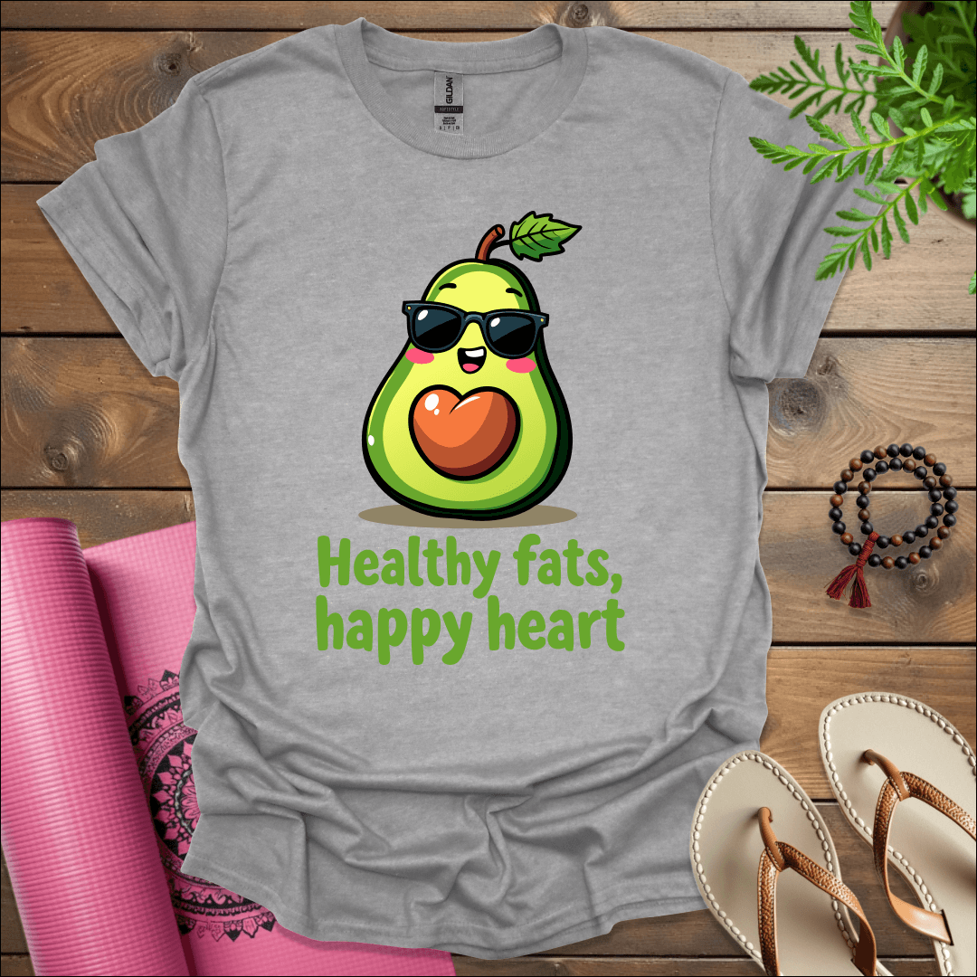 Healthy fats, happy heart T-Shirt