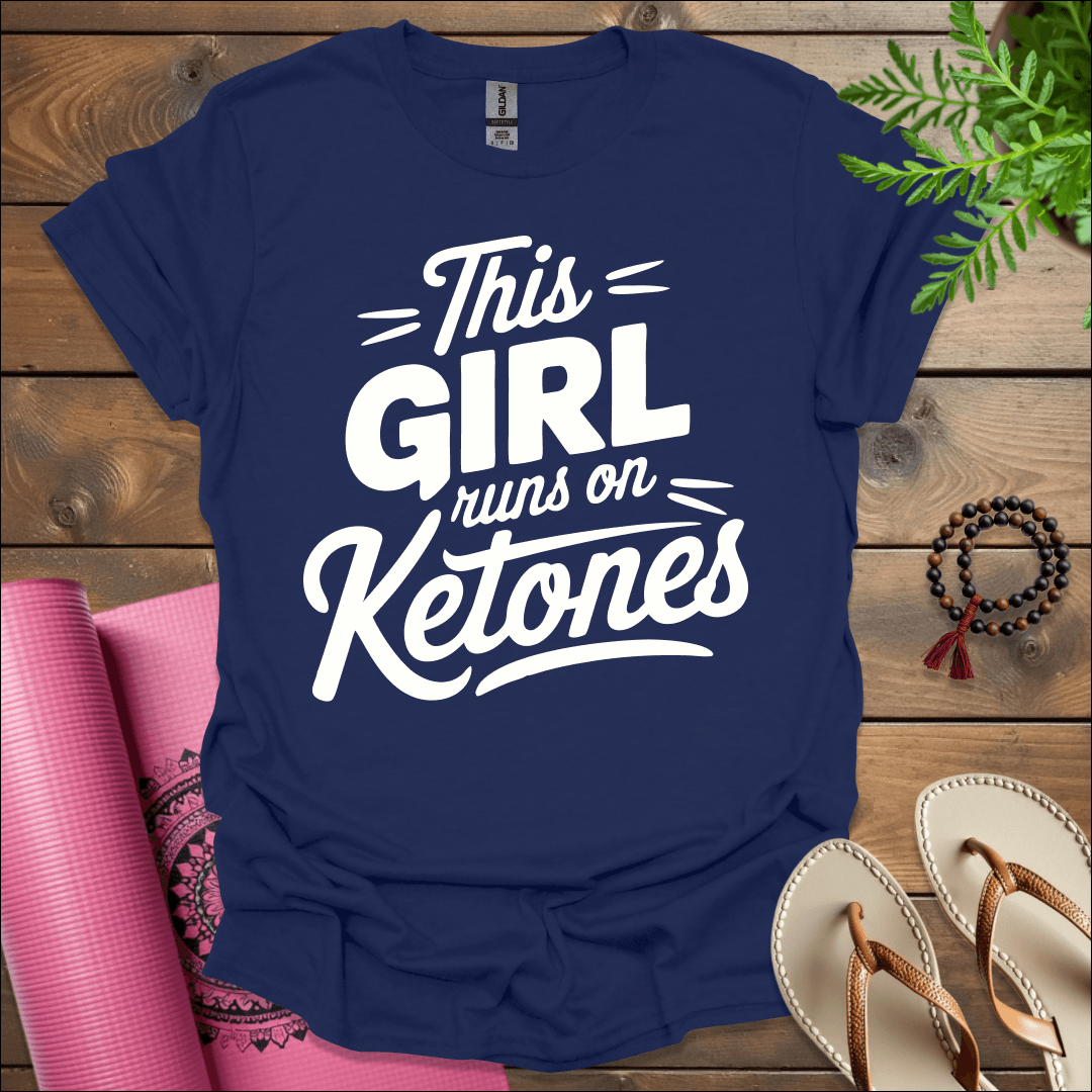 This girl runs on ketones T-Shirt