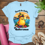 squash the doubts go mediterranean t shirt light blue 1
