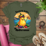 squash the doubts go mediterranean t shirt military green 1