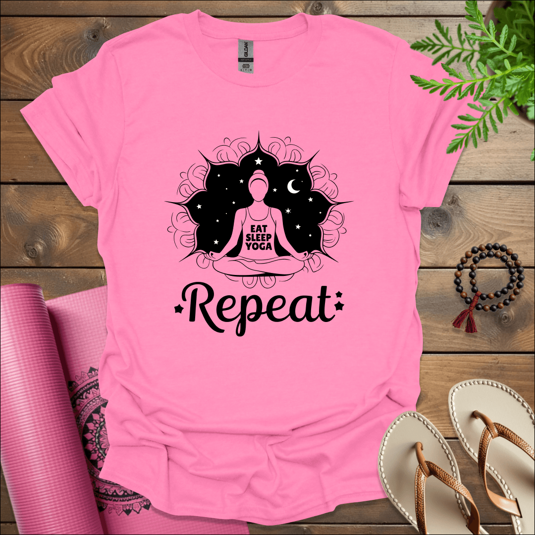 Eat, Sleep, Yoga, Repeat T-Shirt