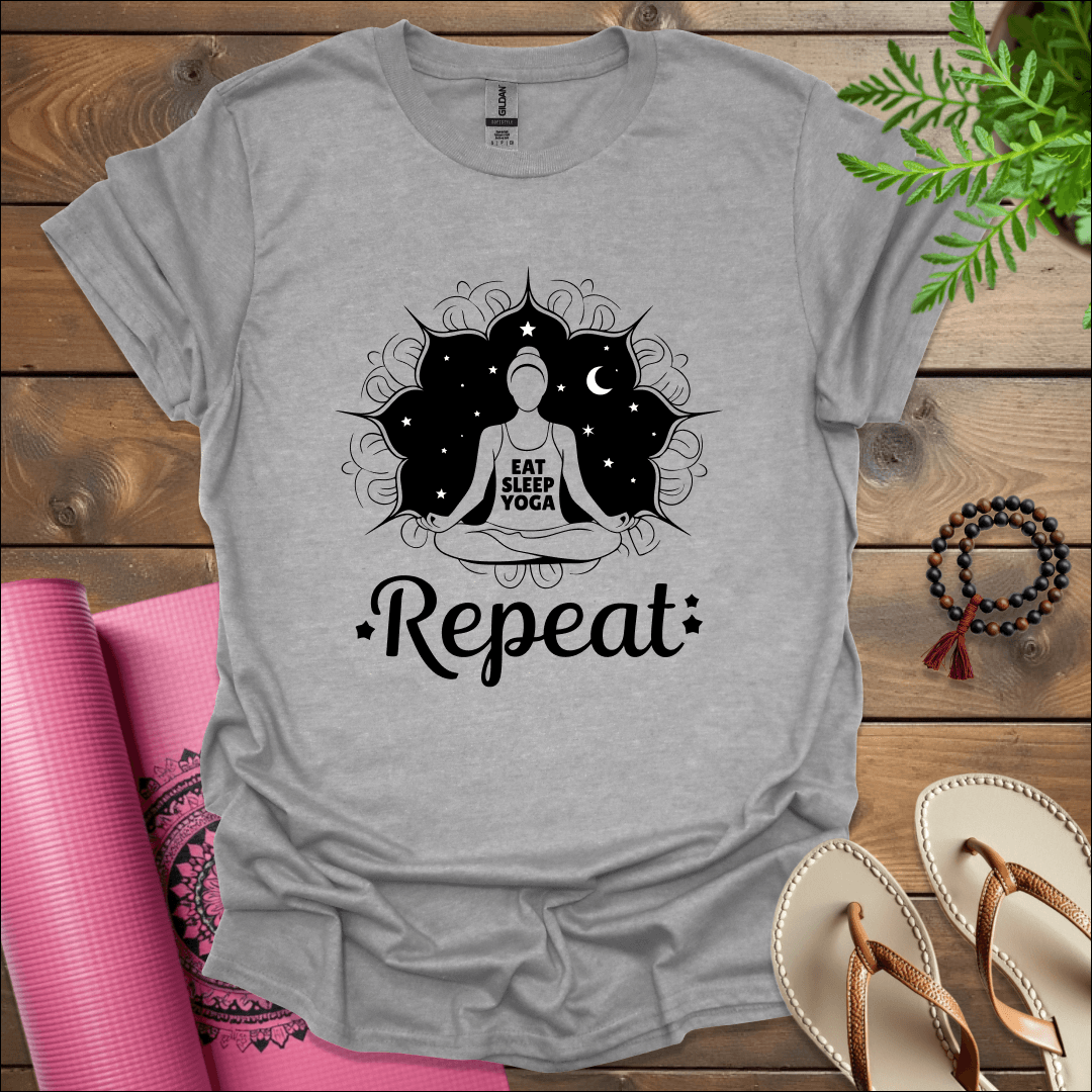 Eat, Sleep, Yoga, Repeat T-Shirt