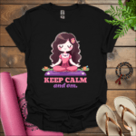 Keep calm and om. T-Shirt