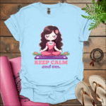 Keep calm and om. T-Shirt