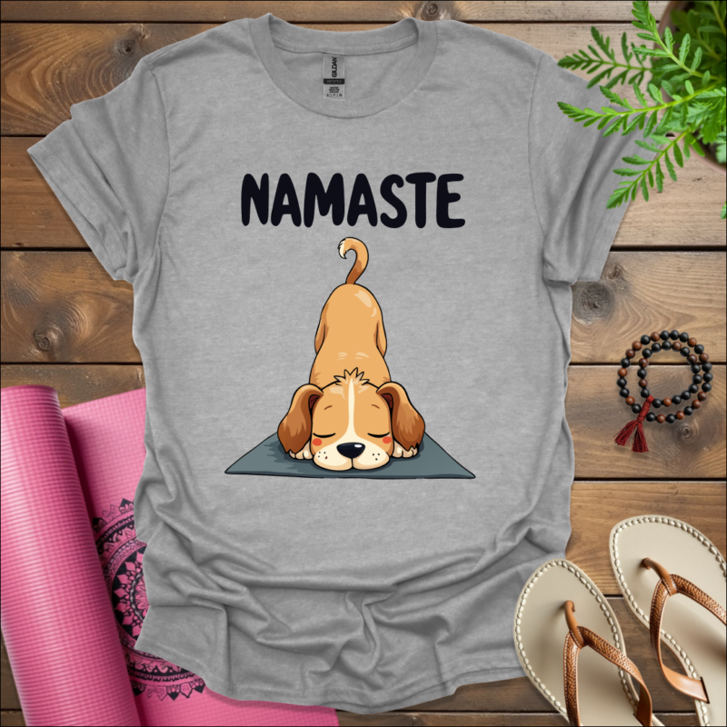 Namaste dog T-Shirt