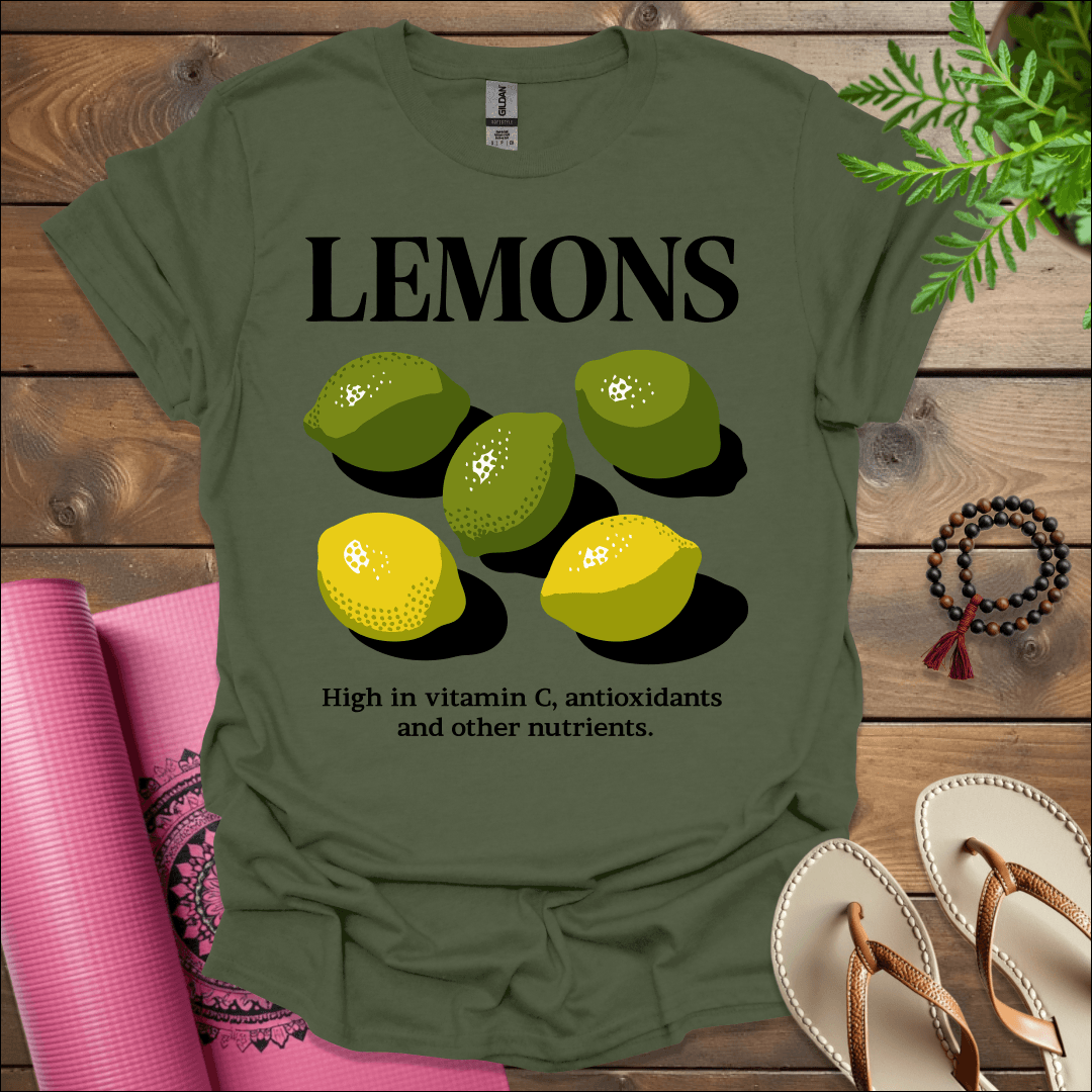 Lemons: HIGH IN VITAMIN C, ANTIOXIDANTS, AND OTHER NUTRIENTS T-Shirt