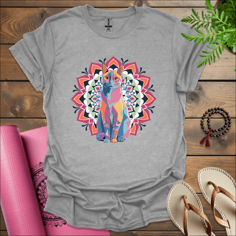 Cat mandala T-Shirt