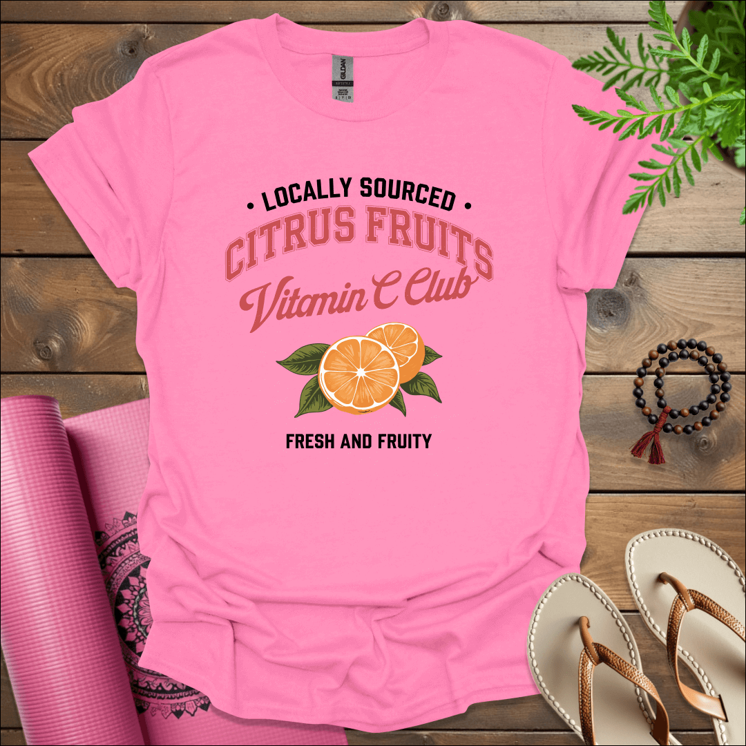 Locally sourced-Citrus Fruits-Vitamin C Club T-Shirt