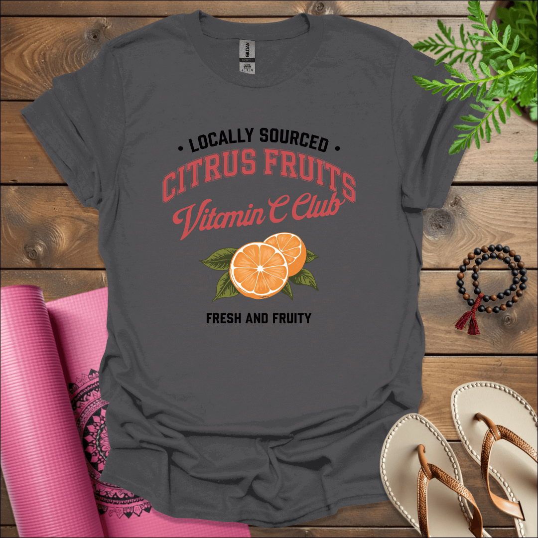 Locally sourced-Citrus Fruits-Vitamin C Club T-Shirt