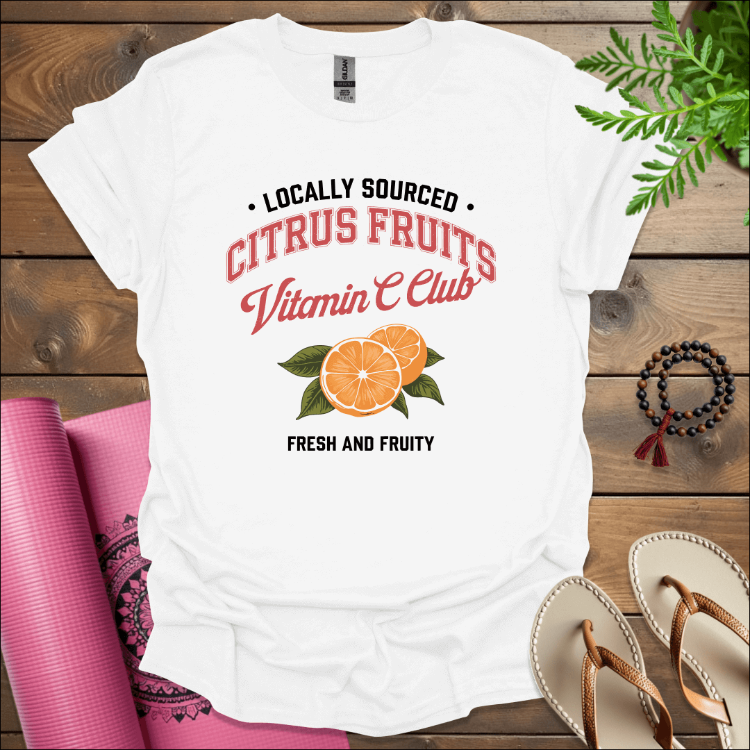 Locally sourced-Citrus Fruits-Vitamin C Club T-Shirt