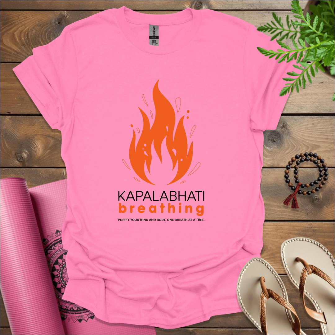 Kapalabhati breathing - Purify your mind and body, one breath at a time. T-Shirt