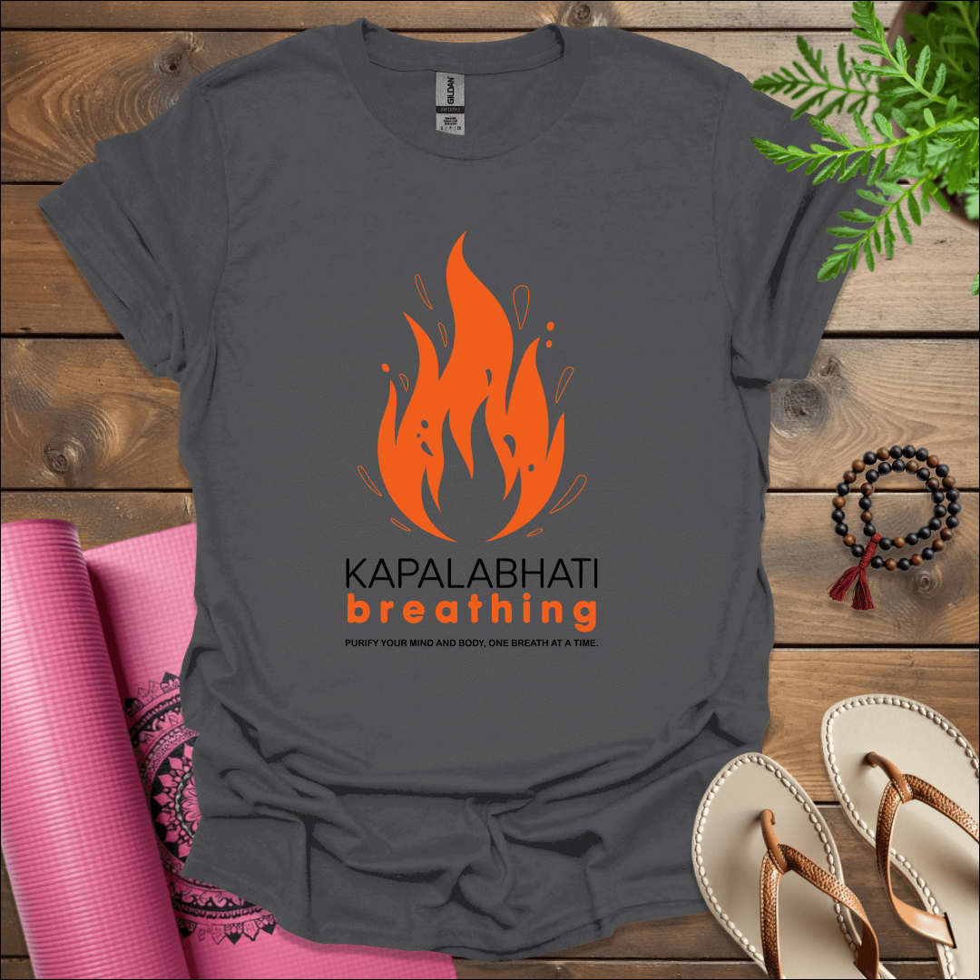 Kapalabhati breathing - Purify your mind and body, one breath at a time. T-Shirt