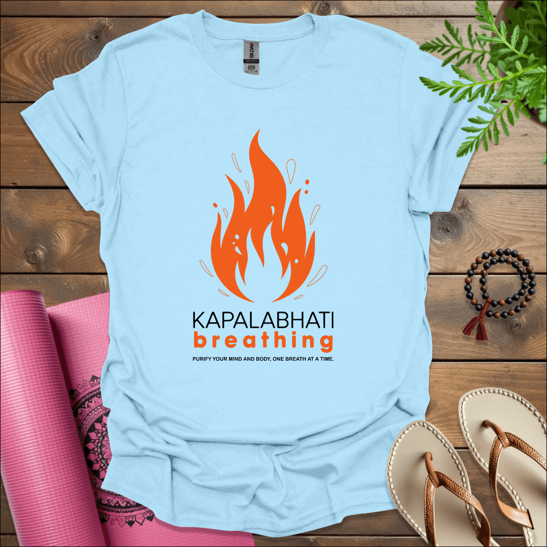 Kapalabhati breathing - Purify your mind and body, one breath at a time. T-Shirt