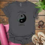 alternate nostril breathing balance your mind and body one breath at a time t shirt charcoal