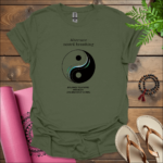 alternate nostril breathing balance your mind and body one breath at a time t shirt military green
