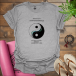 alternate nostril breathing balance your mind and body one breath at a time t shirt sport grey