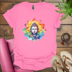 buddha flower t shirt azalea