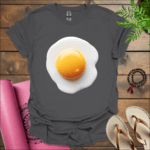 egg t shirt charcoal
