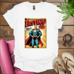 fastings my super power whats yours t shirt white