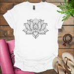 lotus t shirt white