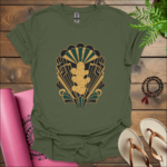 namaste t shirt military green