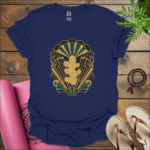 namaste t shirt navy