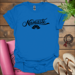 namaste t shirt royal
