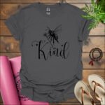 be kind t shirt charcoal