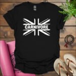 british carnivore t shirt black