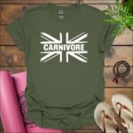 british carnivore t shirt military green