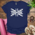 british carnivore t shirt navy