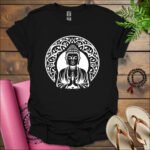 buddha t shirt black