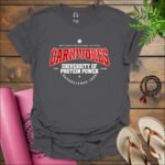 carnivores university t shirt charcoal