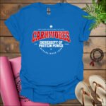 carnivores university t shirt royal