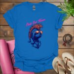chill eat thrive t shirt royal