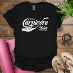 enjoy carnivore diet t shirt black