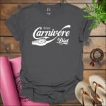 enjoy carnivore diet t shirt charcoal