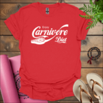 enjoy carnivore diet t shirt red
