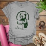if you need glasses to read it you shouldnt eat it t shirt sport grey
