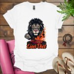 lion diet t shirt white