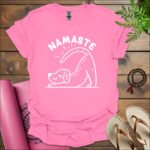 namaste dog t shirt azalea