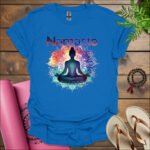 namaste t shirt royal