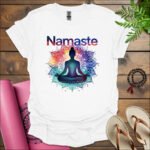 namaste t shirt white