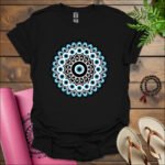 nazar evil eye t shirt black