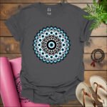 nazar evil eye t shirt charcoal