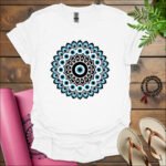 nazar evil eye t shirt white