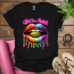 olive you always t shirt black