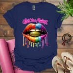 olive you always t shirt navy