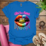 olive you always t shirt royal